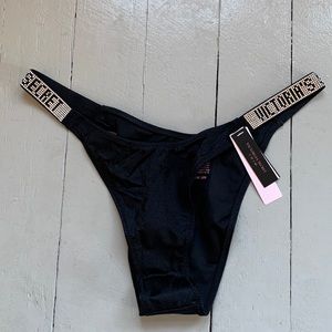 Victoria’s Secret Swimsuit Bikini Bottoms with Rhinestones